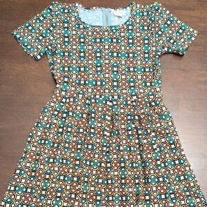 LuLaRoe Amelia Geometric Dress